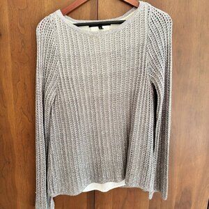 WOMEN'S TOP - Sweater with liner